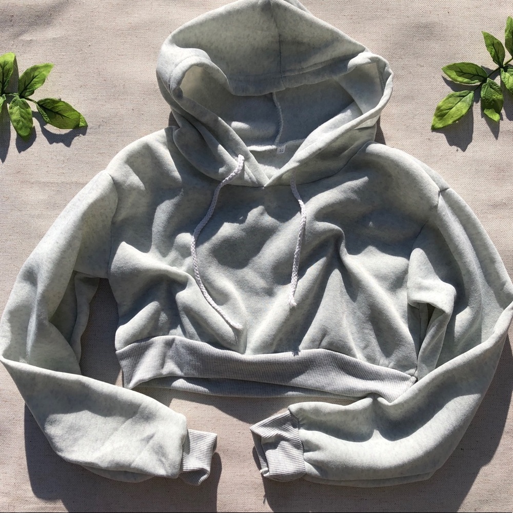 crop hoodie - Picture 2 of 3